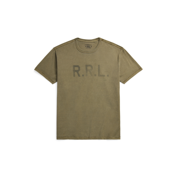 Garment-Dyed Logo Jersey T-Shirt