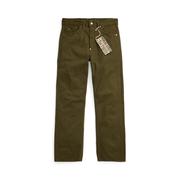 Limited-Edition Olive Selvedge Jean