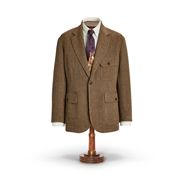 Unconstructed Linen-Blend Sport Coat