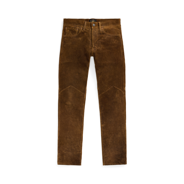 Slim Fit Roughout Suede Pant