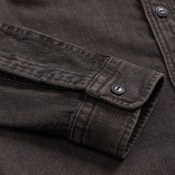 Embroidered Denim Workshirt