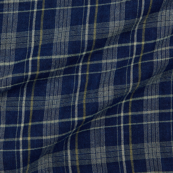 Indigo Plaid Double-Faced Workshirt