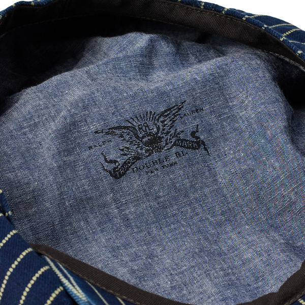 RRL - 新品*RRL*インディゴ ストライプド ツイル ニュースボーイ