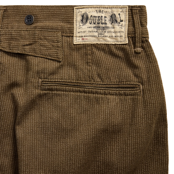 Striped Twill Pant