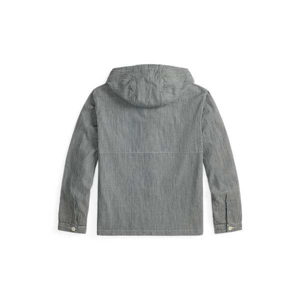 OUTIL ウティ 23AW インディゴストライプフレンチネイビージャケット イージーケア』LIFE STYLE TAILOR インディゴライクイージー