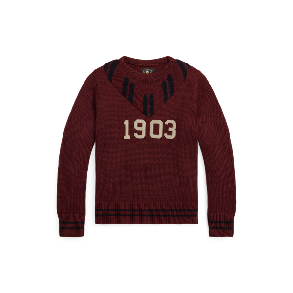 Appliquéd Wool Sweater