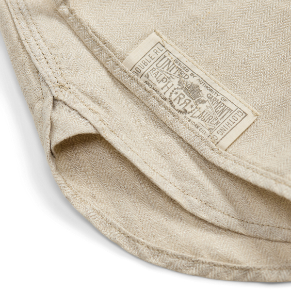 Linen Herringbone Twill Workshirt