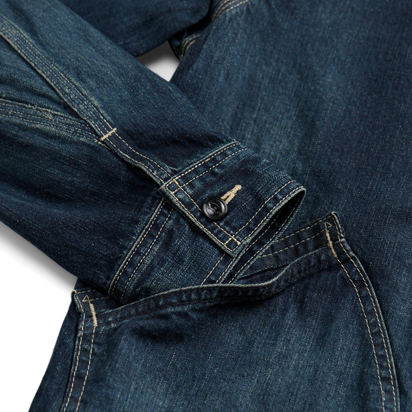 Double RL『Leyton INDIGO DENIM JACKET』 RRL Leyton Indigo Denim Jacket - Leyton Wash | Denim Jackets