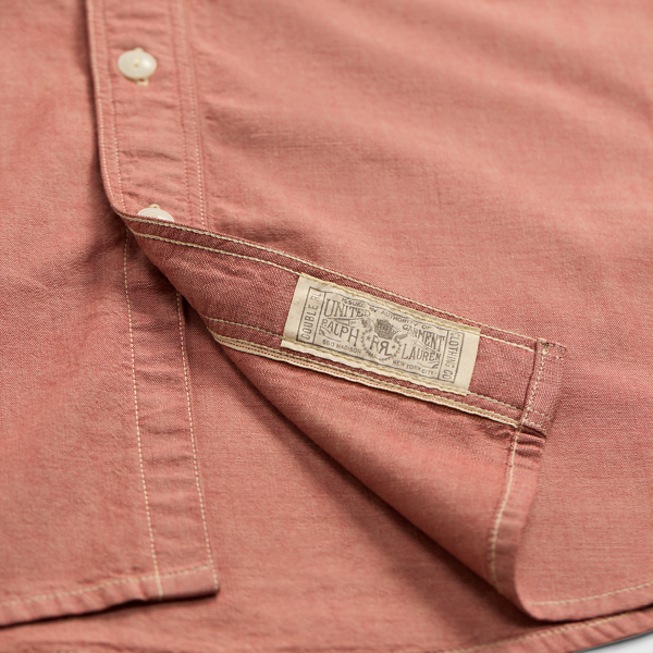 Selvedge-Detailed Chambray Workshirt