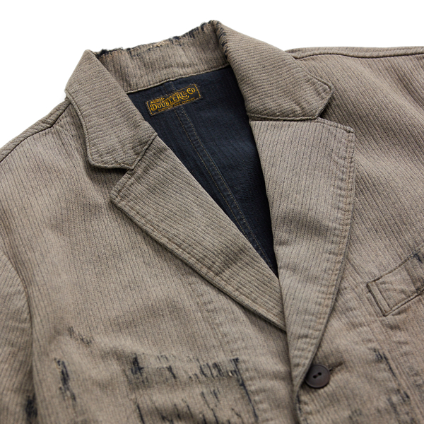 Unconstructed Repaired Jaspé Sport Coat