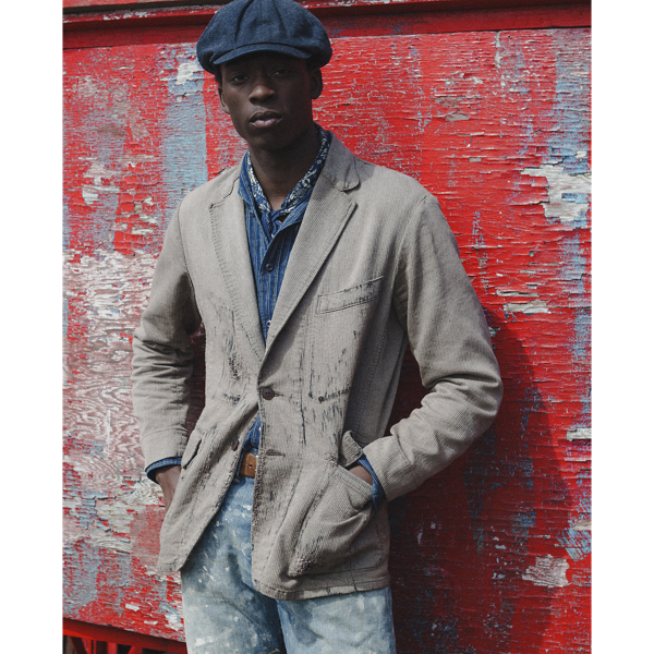 Unconstructed Repaired Jaspé Sport Coat