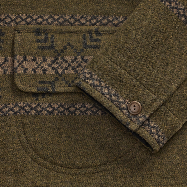 Double-Faced Jacquard Jacket