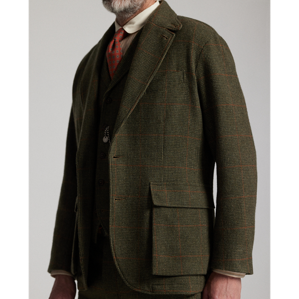 ウィンドウペン ウール ツイード スポーツ コート | ラルフ ローレン