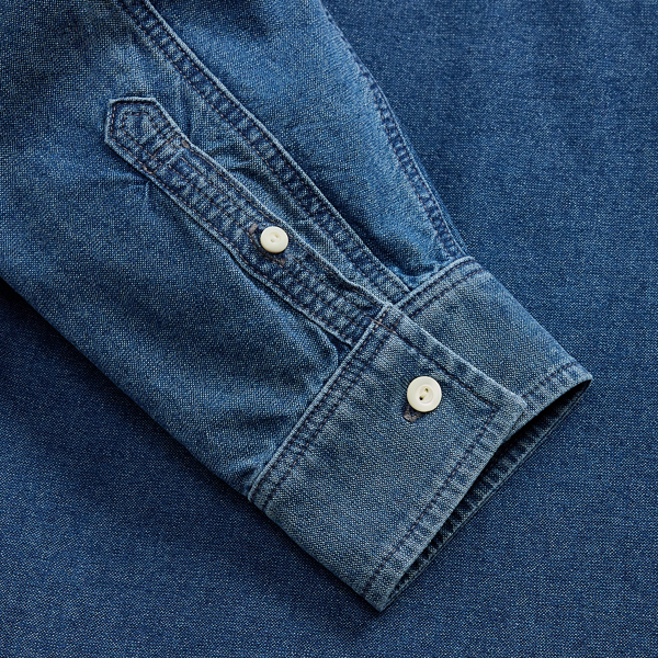 Indigo Oxford Workshirt
