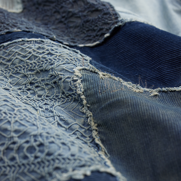 Indigo Denim Patchwork Workshirt