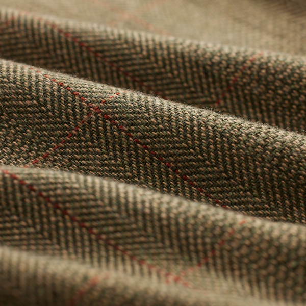 Suede-Patch Herringbone Workshirt