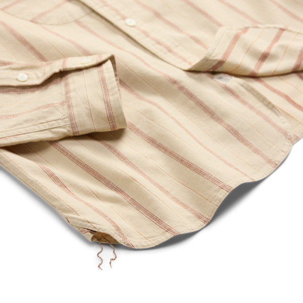 Gestreiftes Arbeitshemd aus Ratière