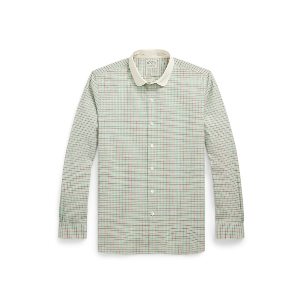 Slim Fit Checked Dobby Shirt