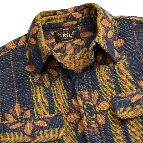 Floral Jacquard Workshirt