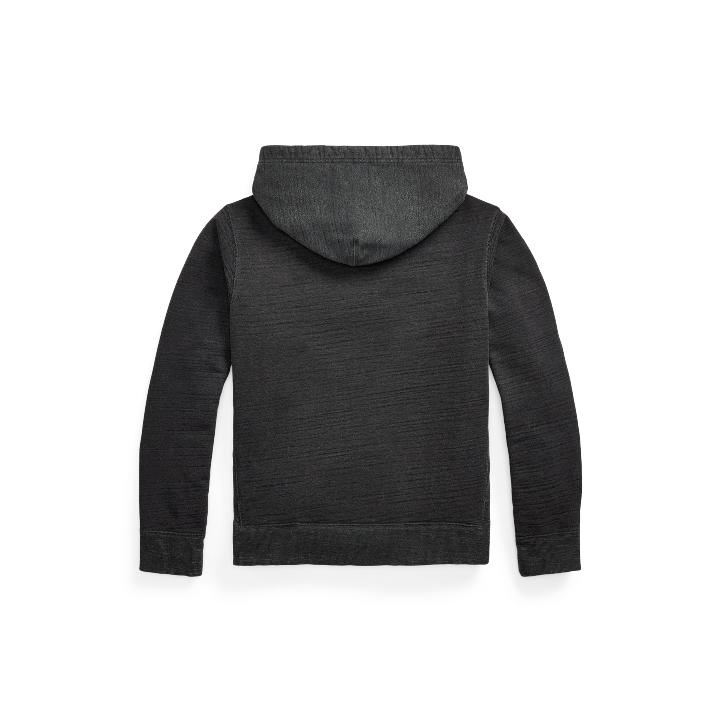 Мужское худи Ralph Lauren French Terry, цвет: Угольный меланжевый / Разноцветный — фото 1