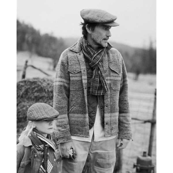 ストライプド ダブルニット ウールブレンド ジャケット | ラルフ