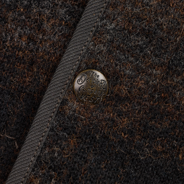 Plaid Wool-Cotton Vest