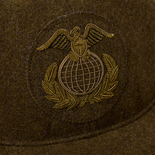 Bullion Wool-Blend Ball Cap