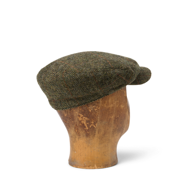 グレン チェック ウール ドライバーズ キャップ | ラルフ