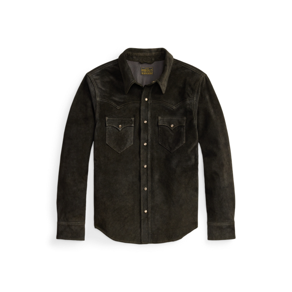 スエード ウエスタン シャツ ジャケット | ラルフ ローレン公式