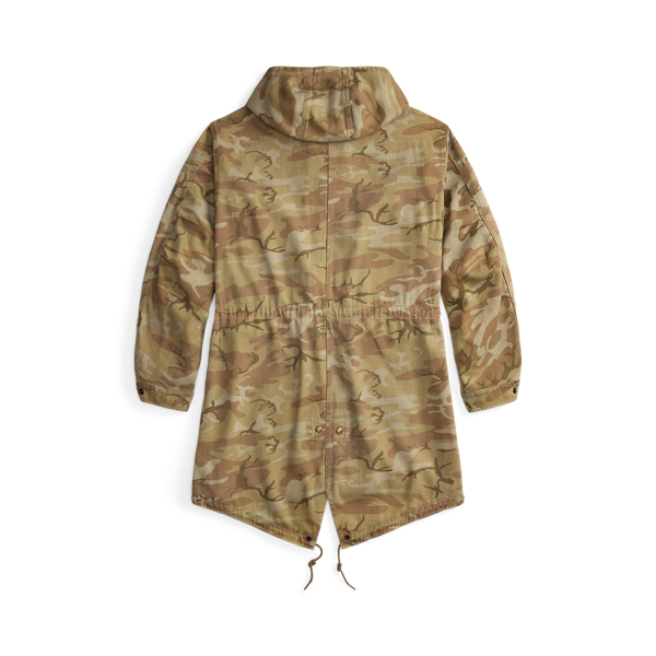 Double-Sided Camo Twill Parka