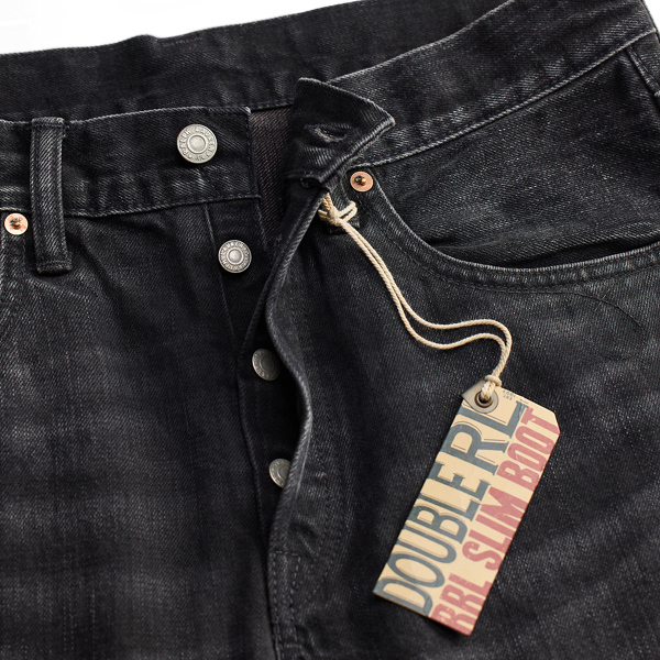 Slim Boot Distressed Selvedge Jean