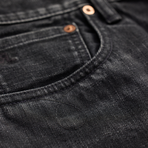 Slim Boot Distressed Selvedge Jean