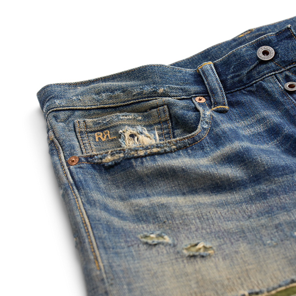 Averie Wash Vintage 5-Pocket Averie Jean RRL 4