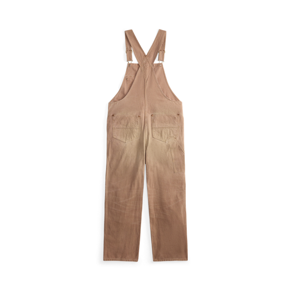 Distressed Mauve Distressed Canvas Overall RRL 2