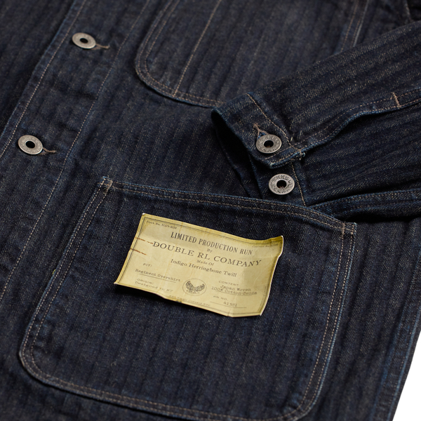 Fischgrat-Hemd in limitierter Auflage RRL in Rinse 4