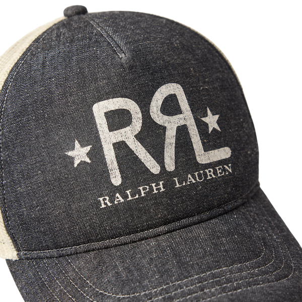 RRL Ranch ロゴ デニム トラッカー キャップ | ラルフ ローレン公式