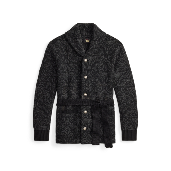 カーディガン/セーター/ロングカーデ/Vネック/羽織/ウー/ Double RL