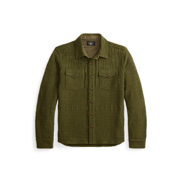 Marled Cotton-Blend Turtleneck Sweater