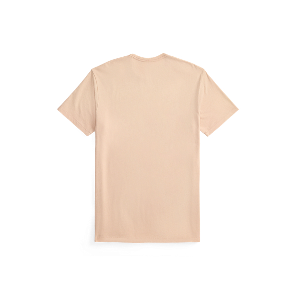 Faded Pink Cotton-Hemp Graphic T-Shirt RRL 2