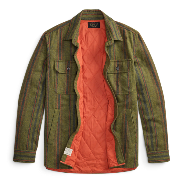 ブラッシュド ツイル シャツ ジャケット | ラルフ ローレン公式