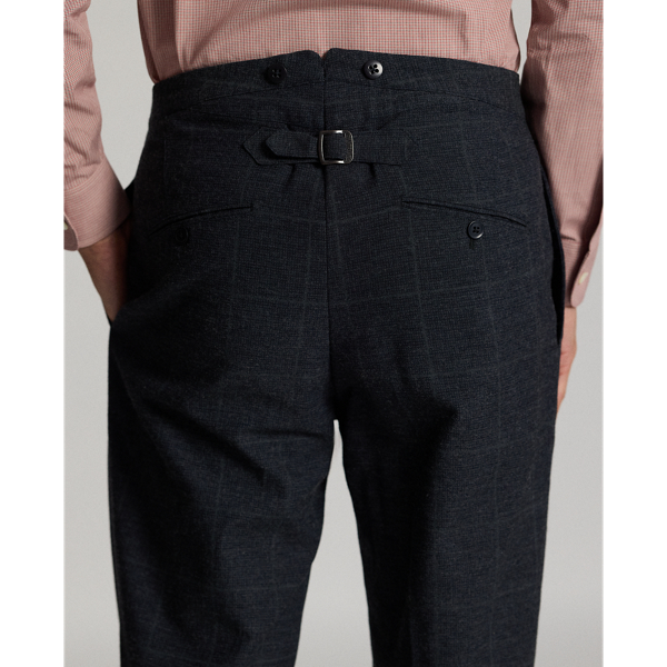 Blue/grey Multi Slim Fit Indigo Checked Suit Trouser RRL 6