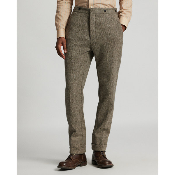 Slim Fit Wool Dobby Suit Trouser