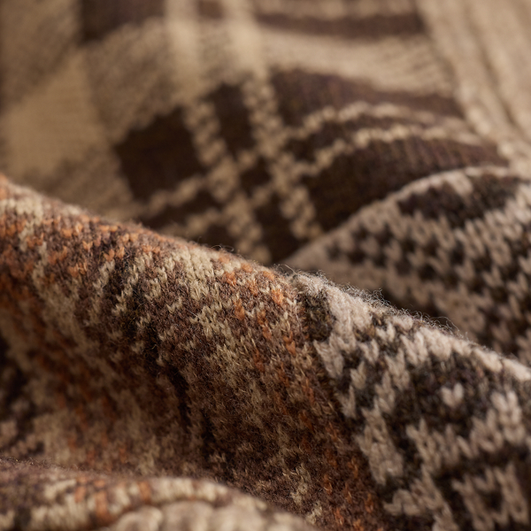 Patchwork Wool-Blend Sweater Jacket