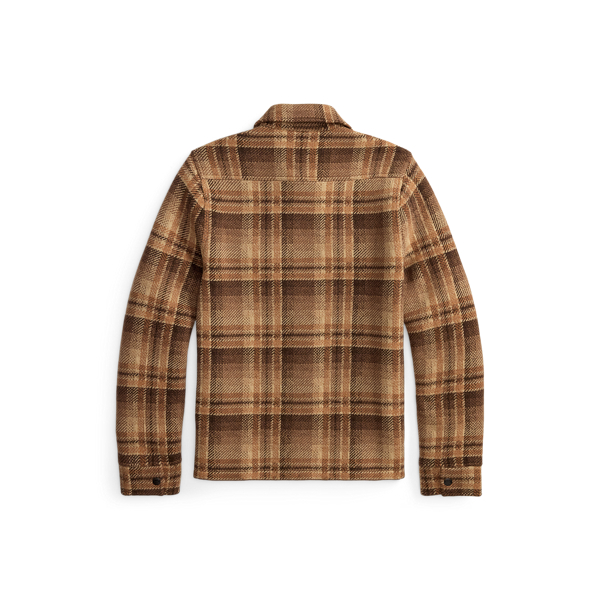 Plaid Wool Workshirt Jumper