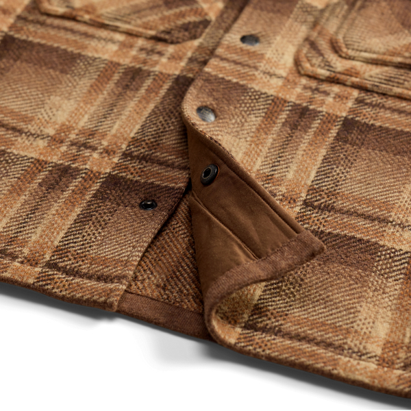 Plaid Wool Workshirt Jumper