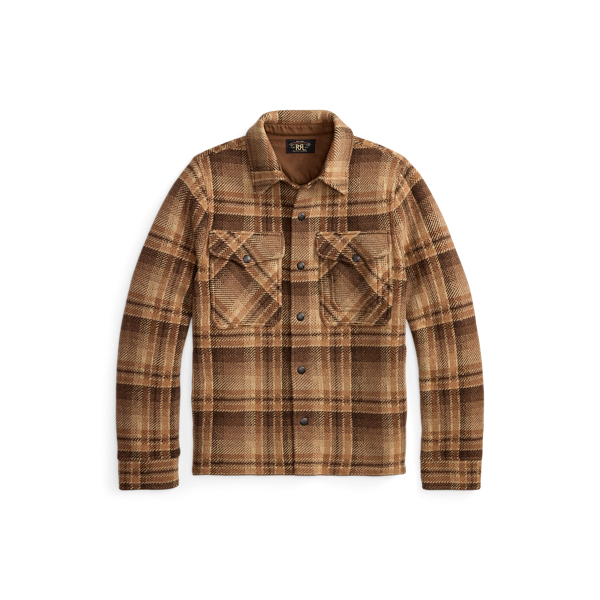Plaid Wool Workshirt Jumper