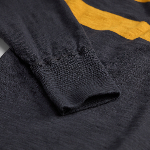 Faded Black/Multi Striped Jersey Turtleneck RRL 4