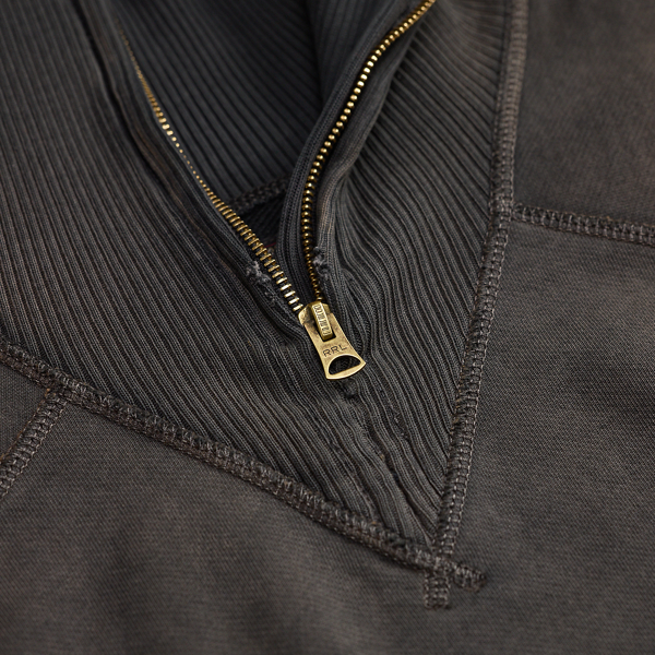 French Terry Quarter-Zip Sweatshirt