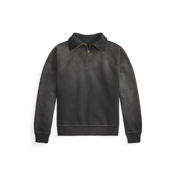 French Terry Quarter-Zip Sweatshirt