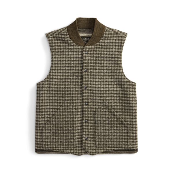 Reversible Double-Knit Jacquard Gilet